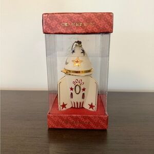 Commemorate 2000 Rocket Box Ornament - Lenox - NWT